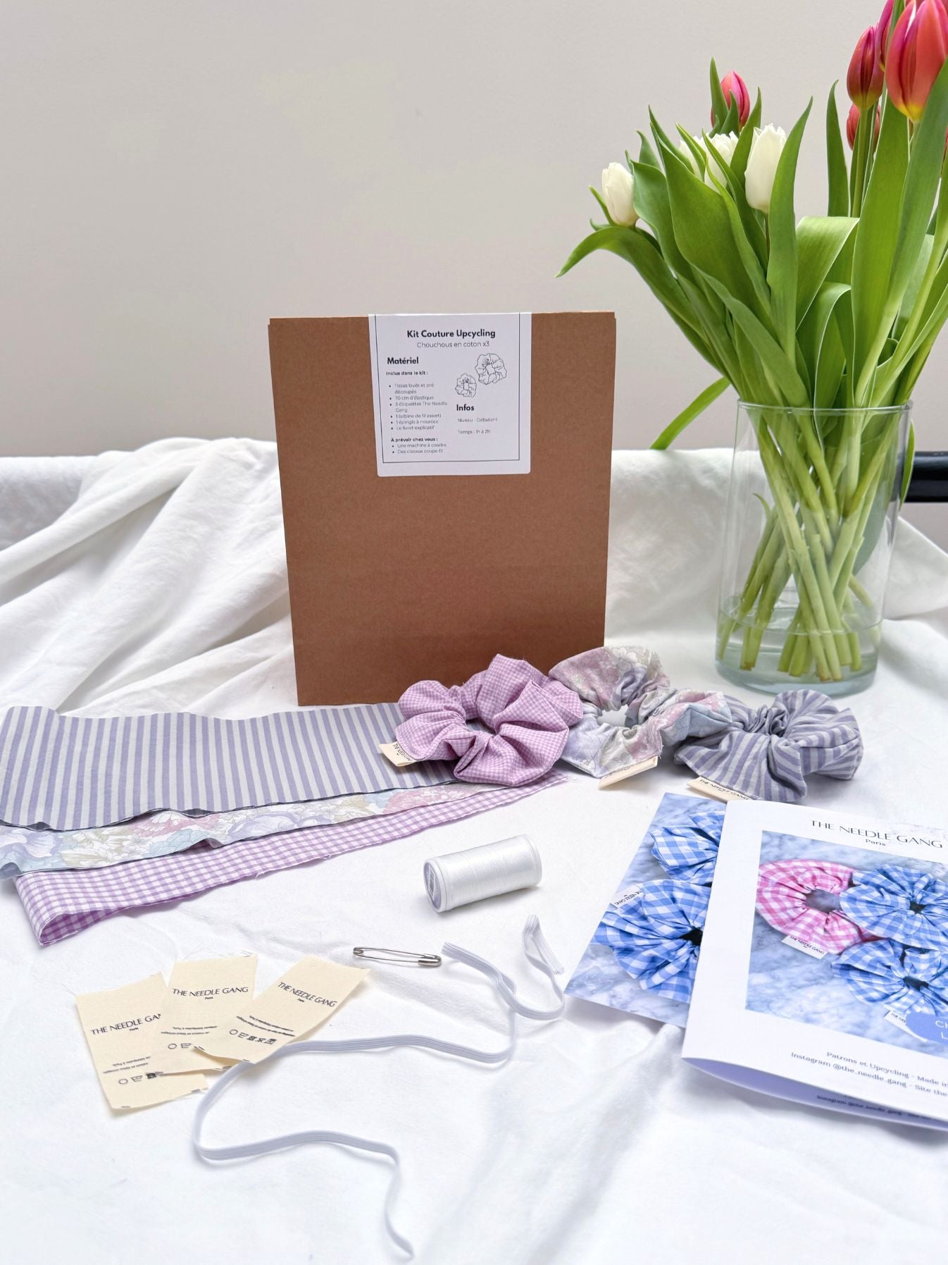 Kit couture - chouchous coton x3