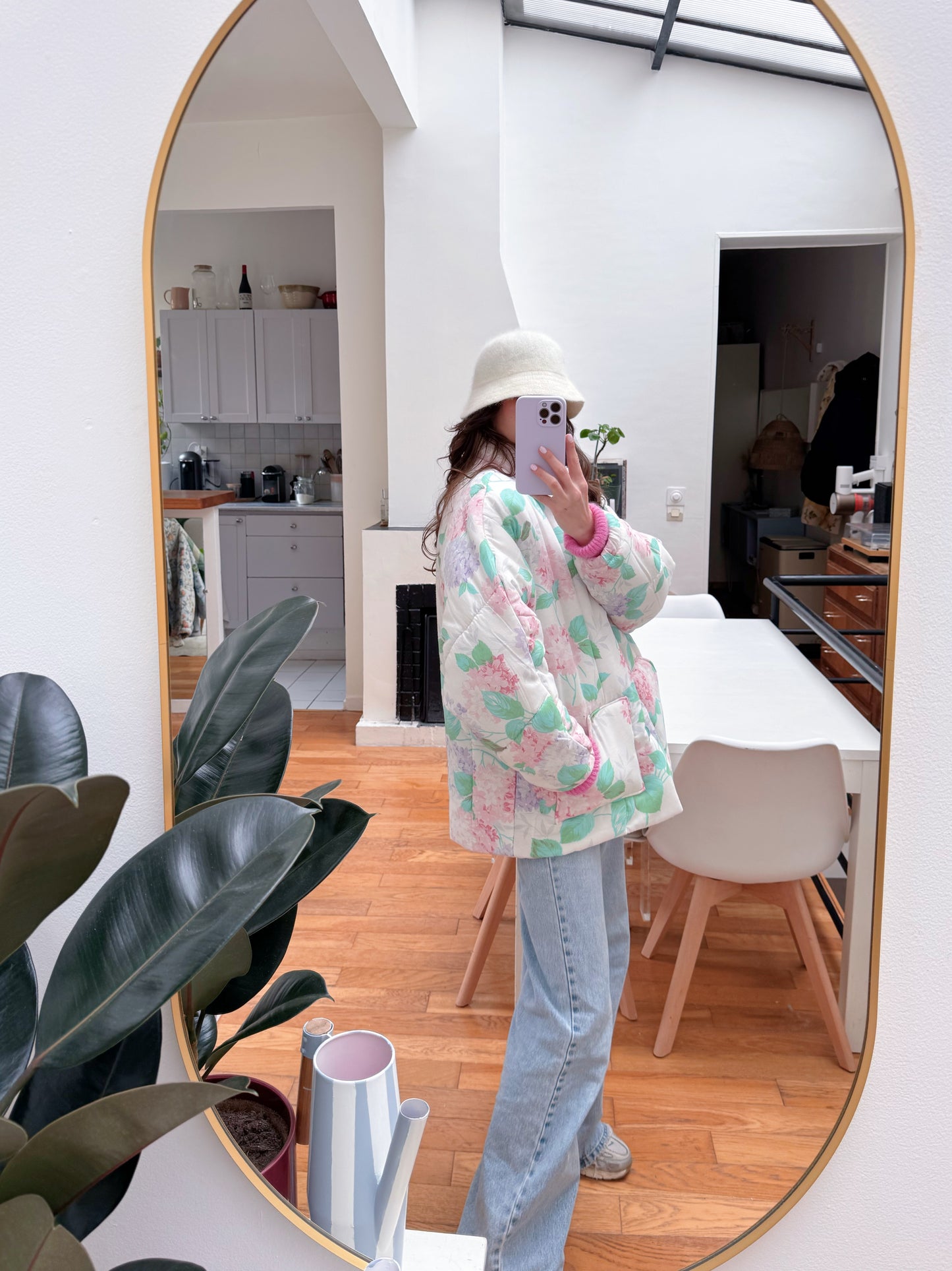Veste THELMA - Hortensia vert