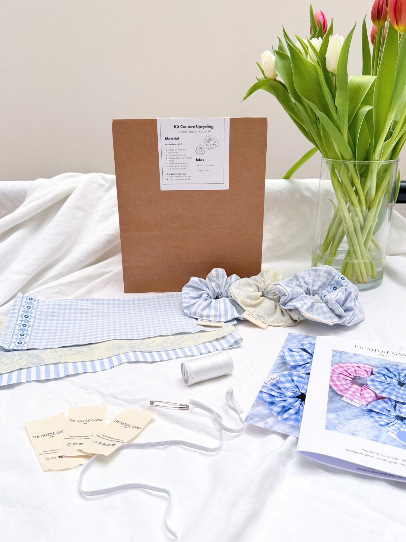 Kit couture - chouchous coton x3