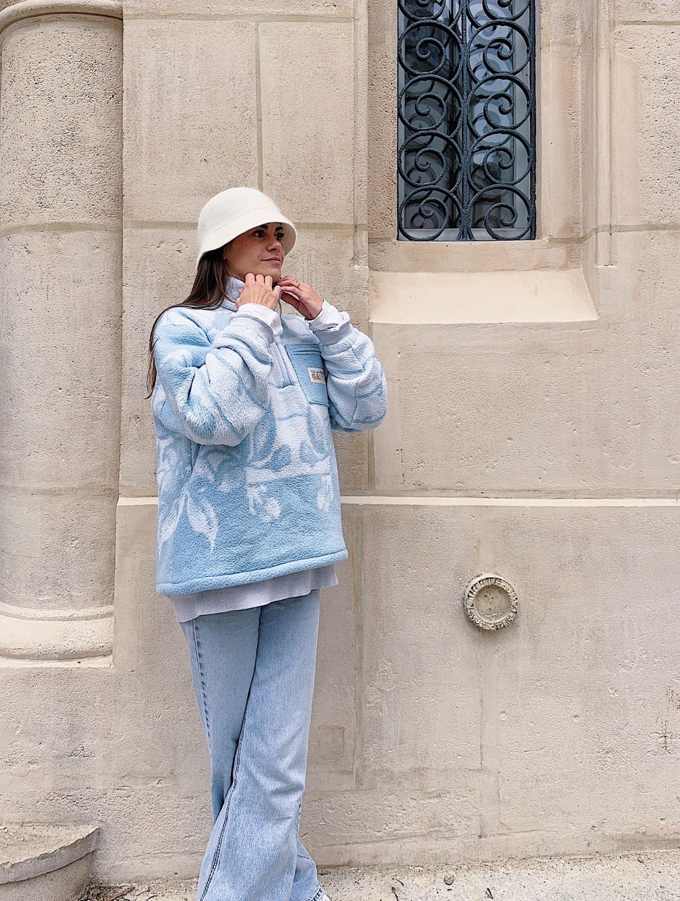 Polaire Maxine - Bleu ciel