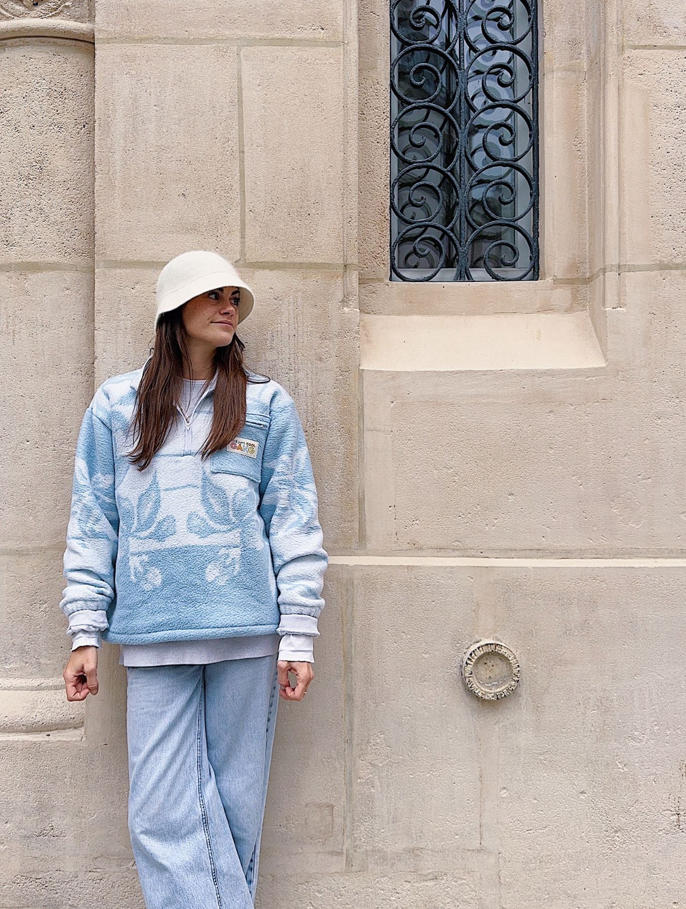 Polaire Maxine - Bleu ciel