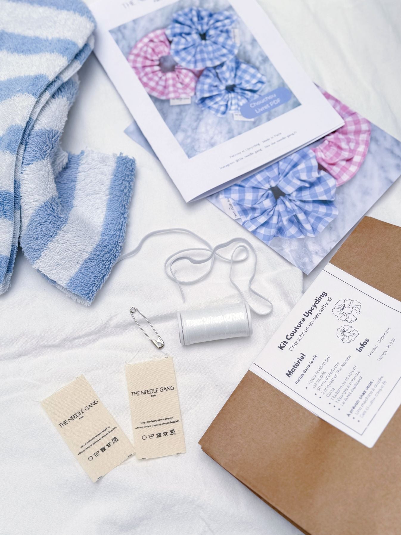 Kit couture - chouchous serviette x2