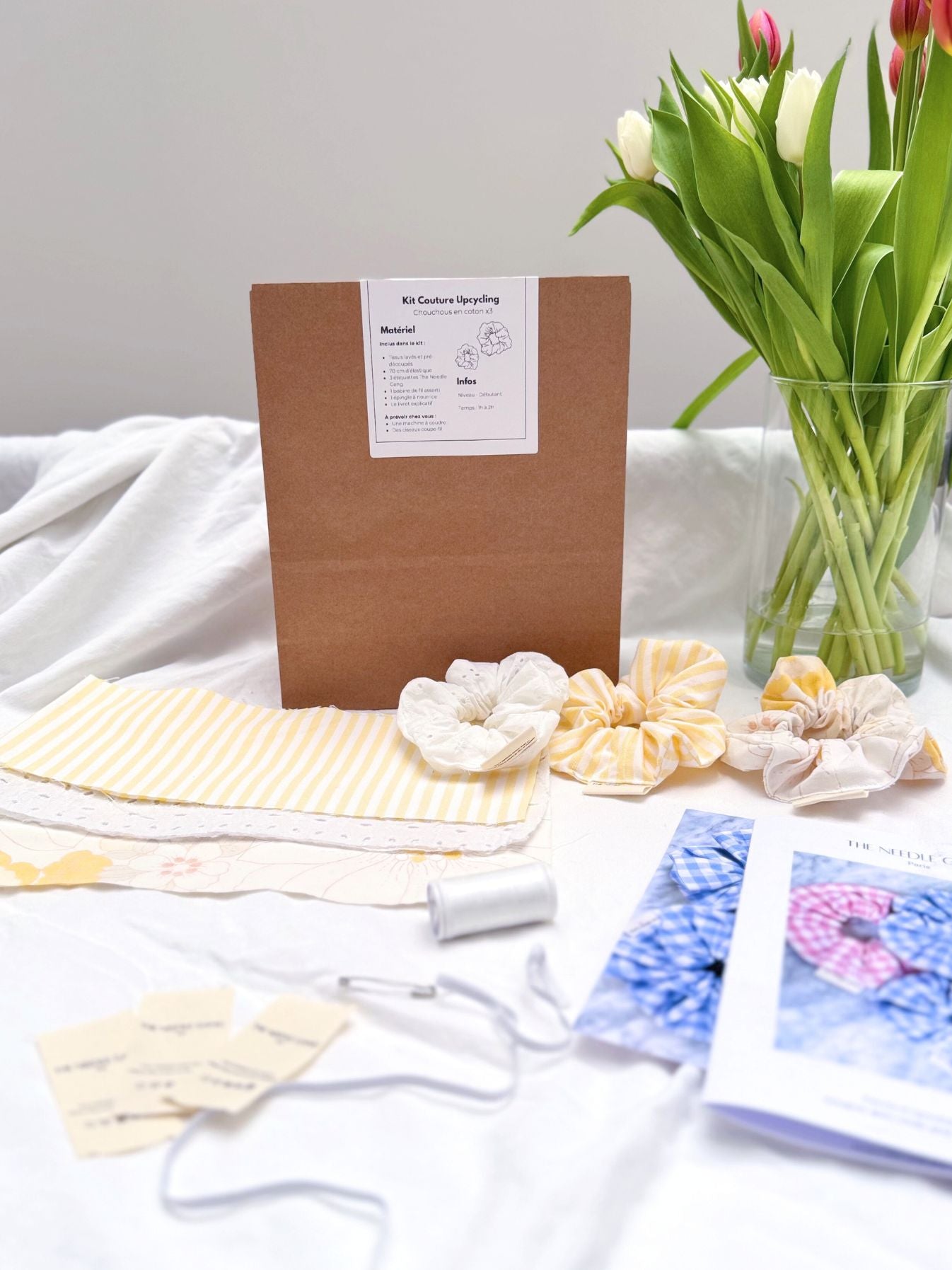 Kit couture - chouchous coton x3