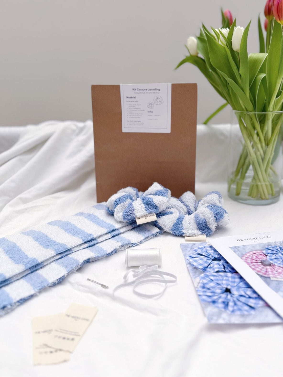 Kit couture - chouchous serviette x2