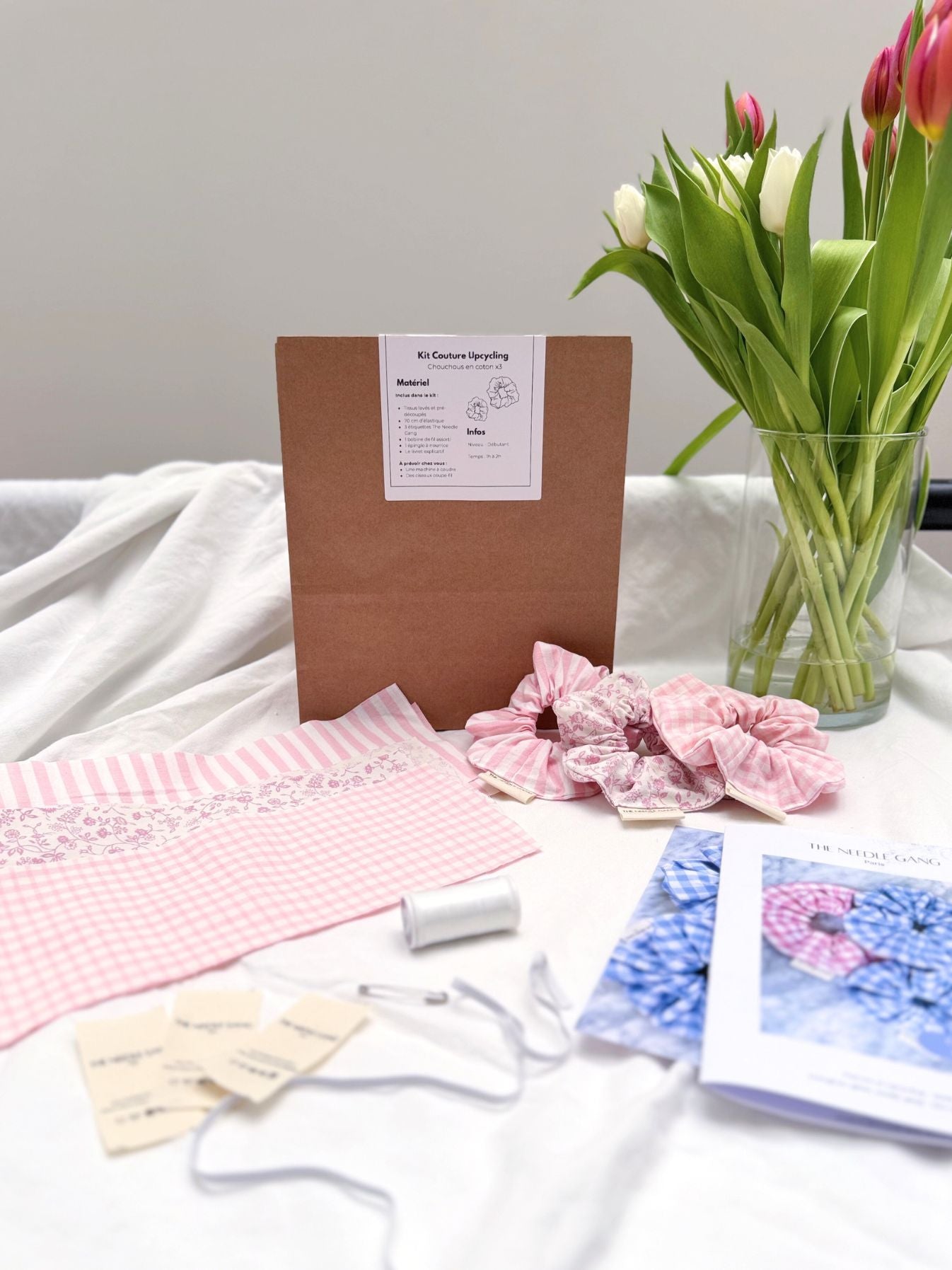 Kit couture - chouchous coton x3