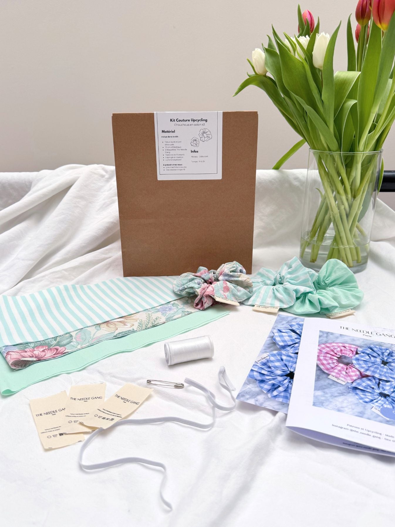Kit couture - chouchous coton x3