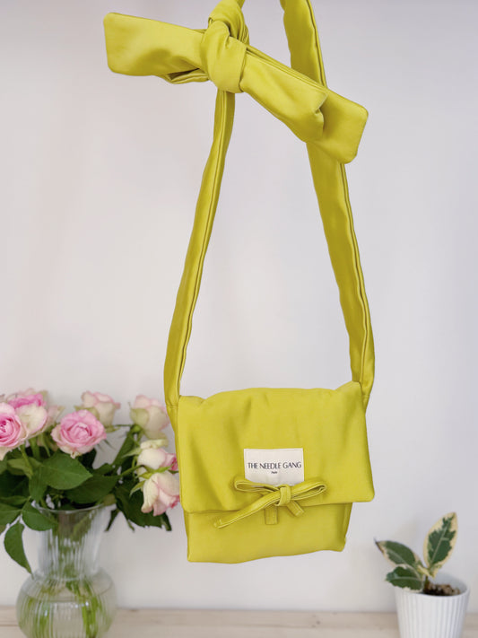 Sac MARCEL - Satin vert