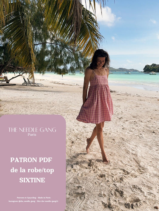 Patron de la robe/top SIXTINE