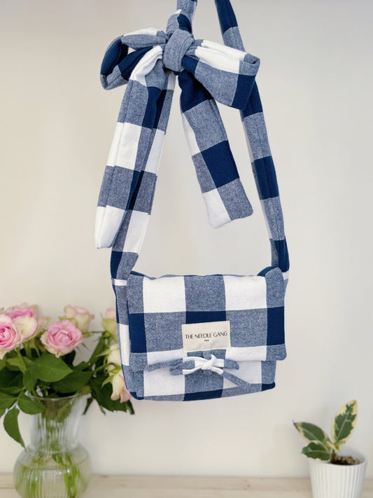 Sac MARCEL - Vichy Bleu