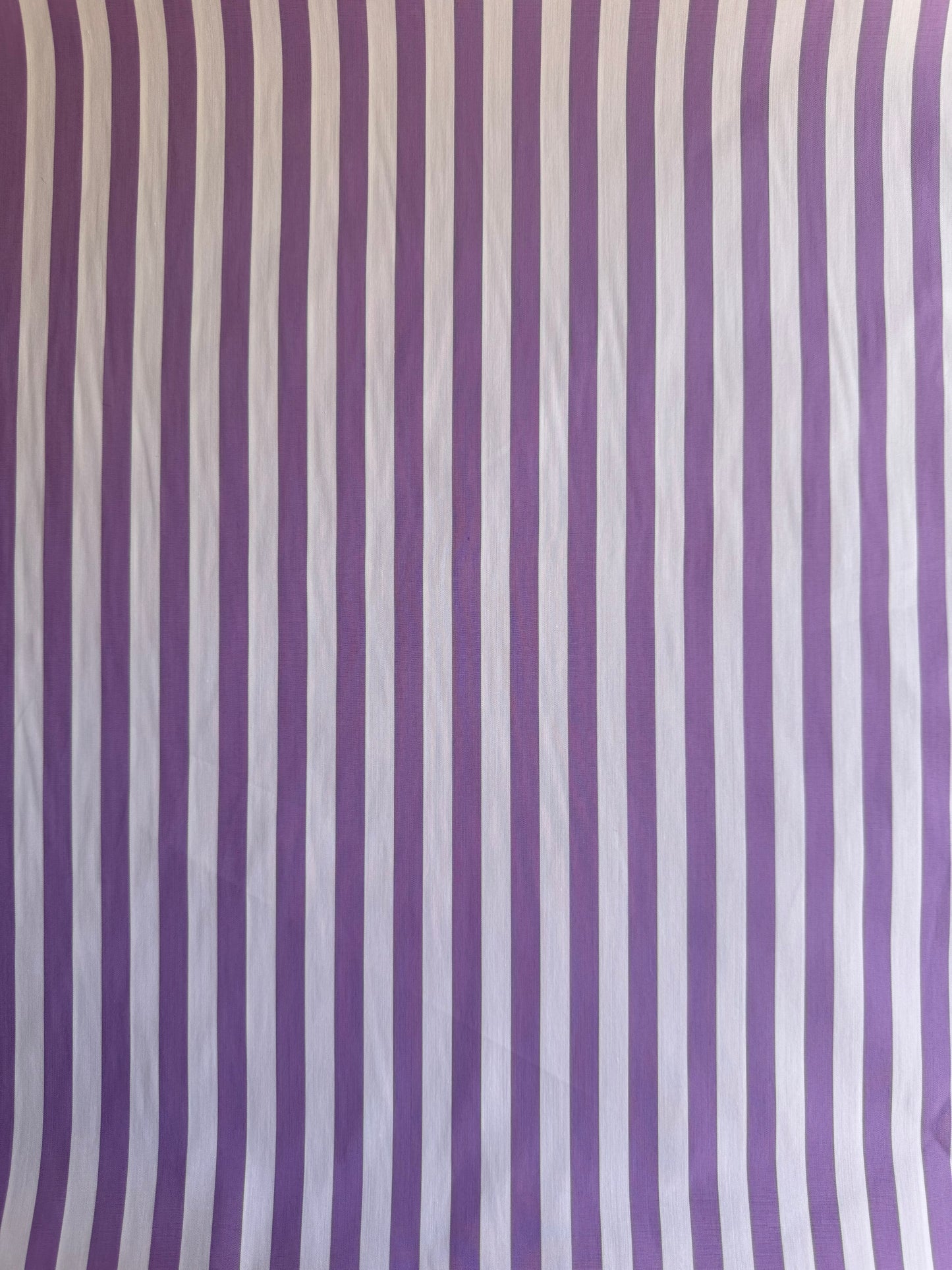 Coton - Rayures mauves - Coupon de 3m