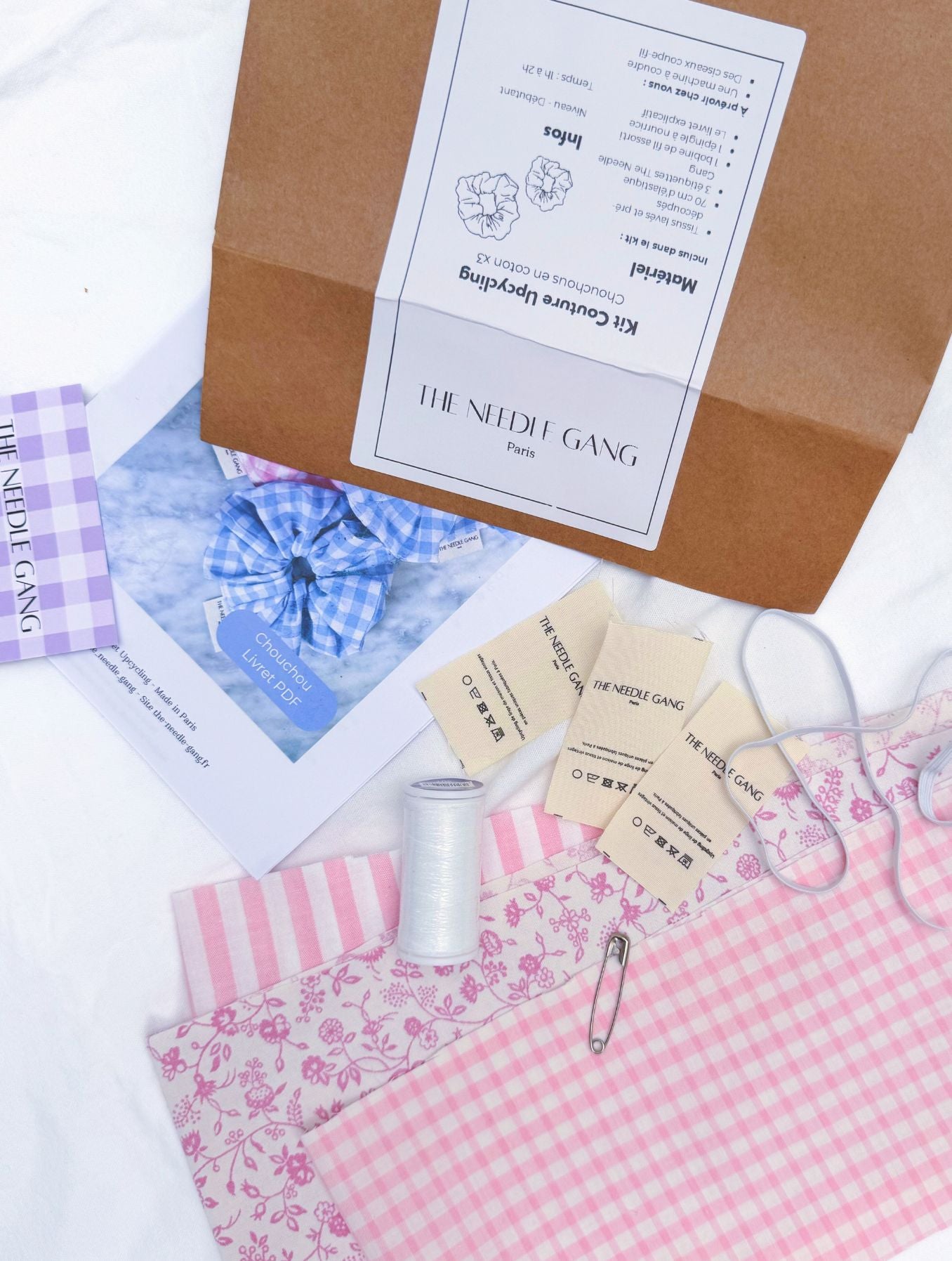 Kit couture - chouchous coton x3