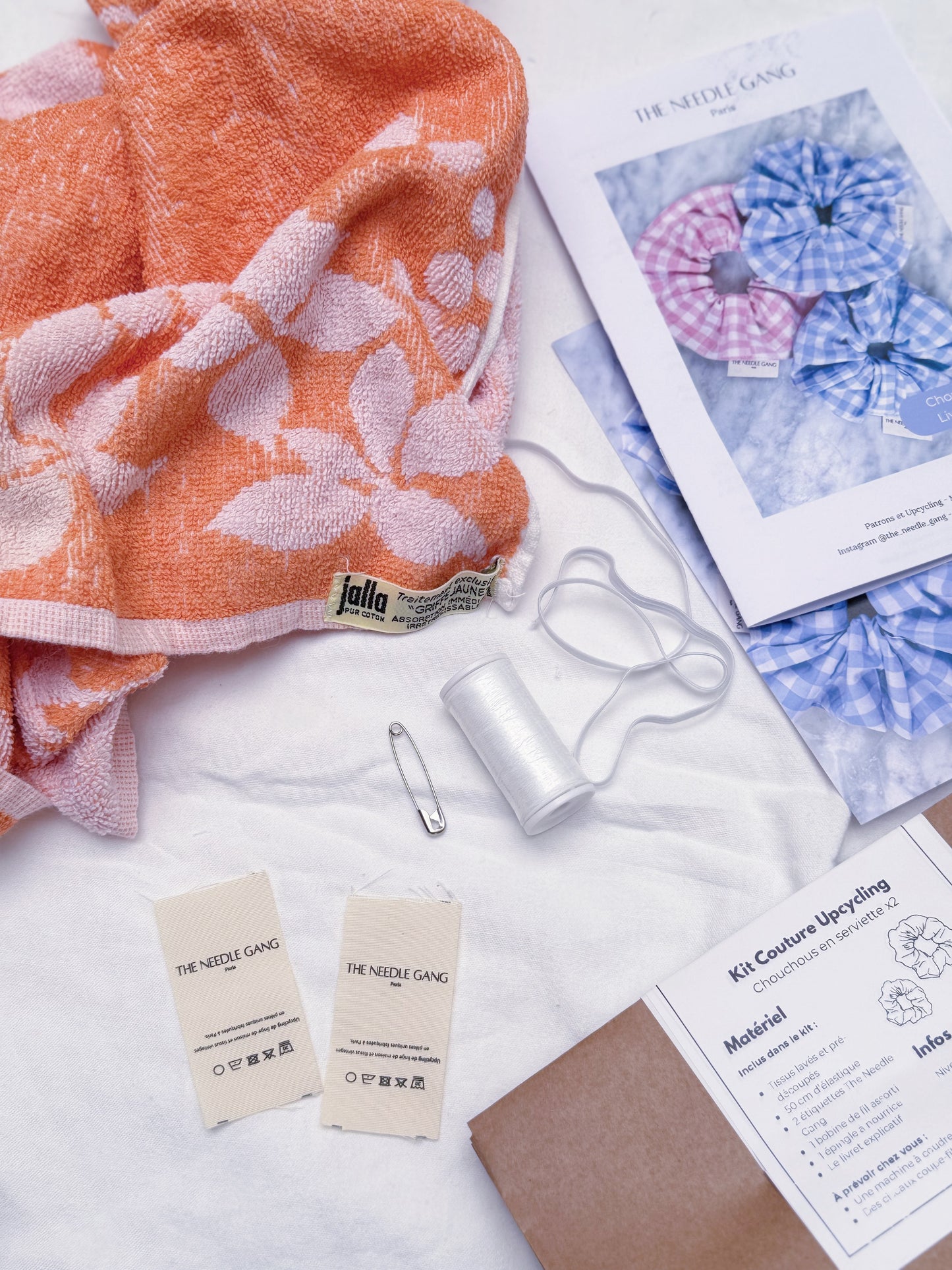 Kit couture - chouchous serviette x2