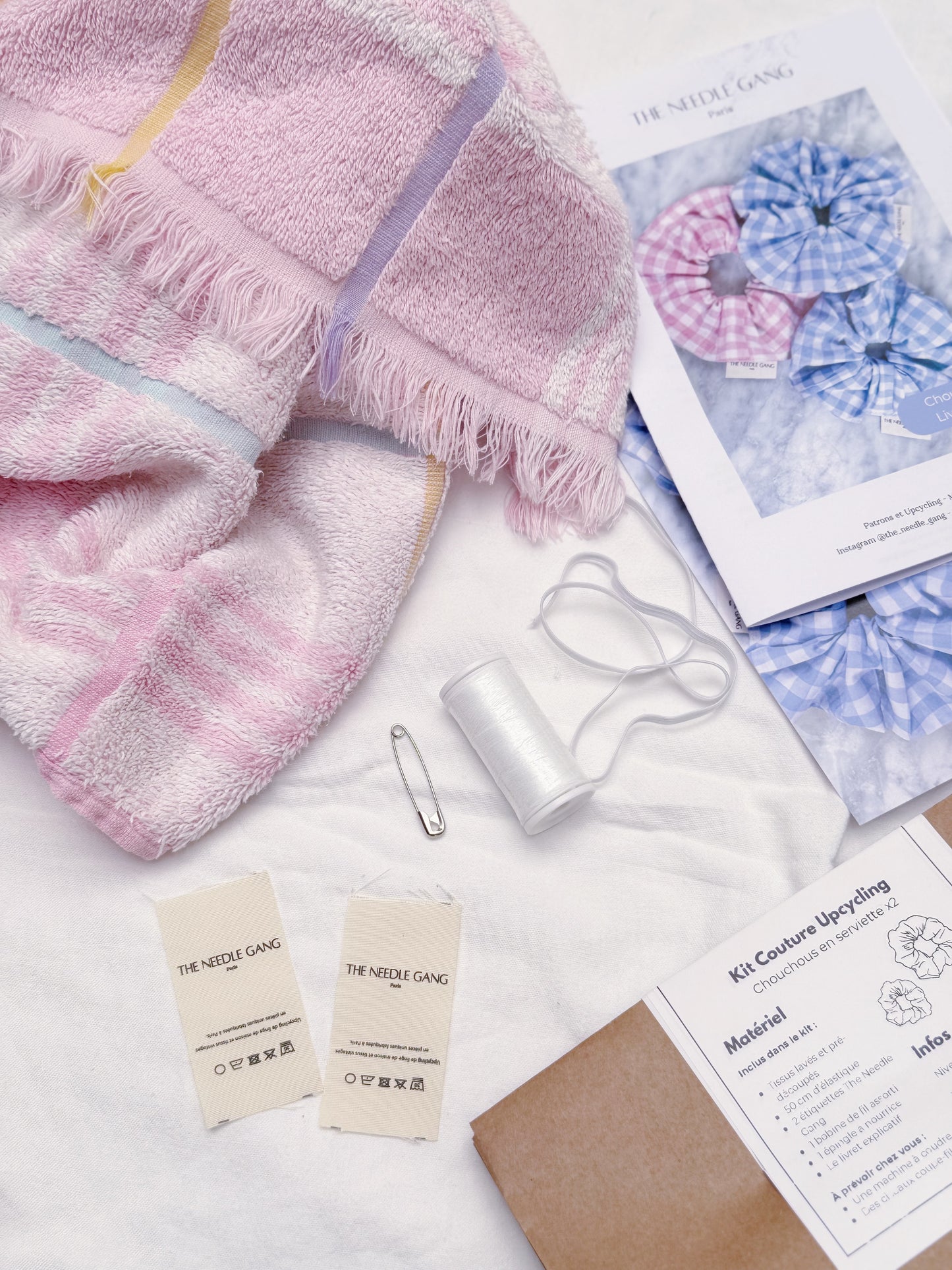 Kit couture - chouchous serviette x2