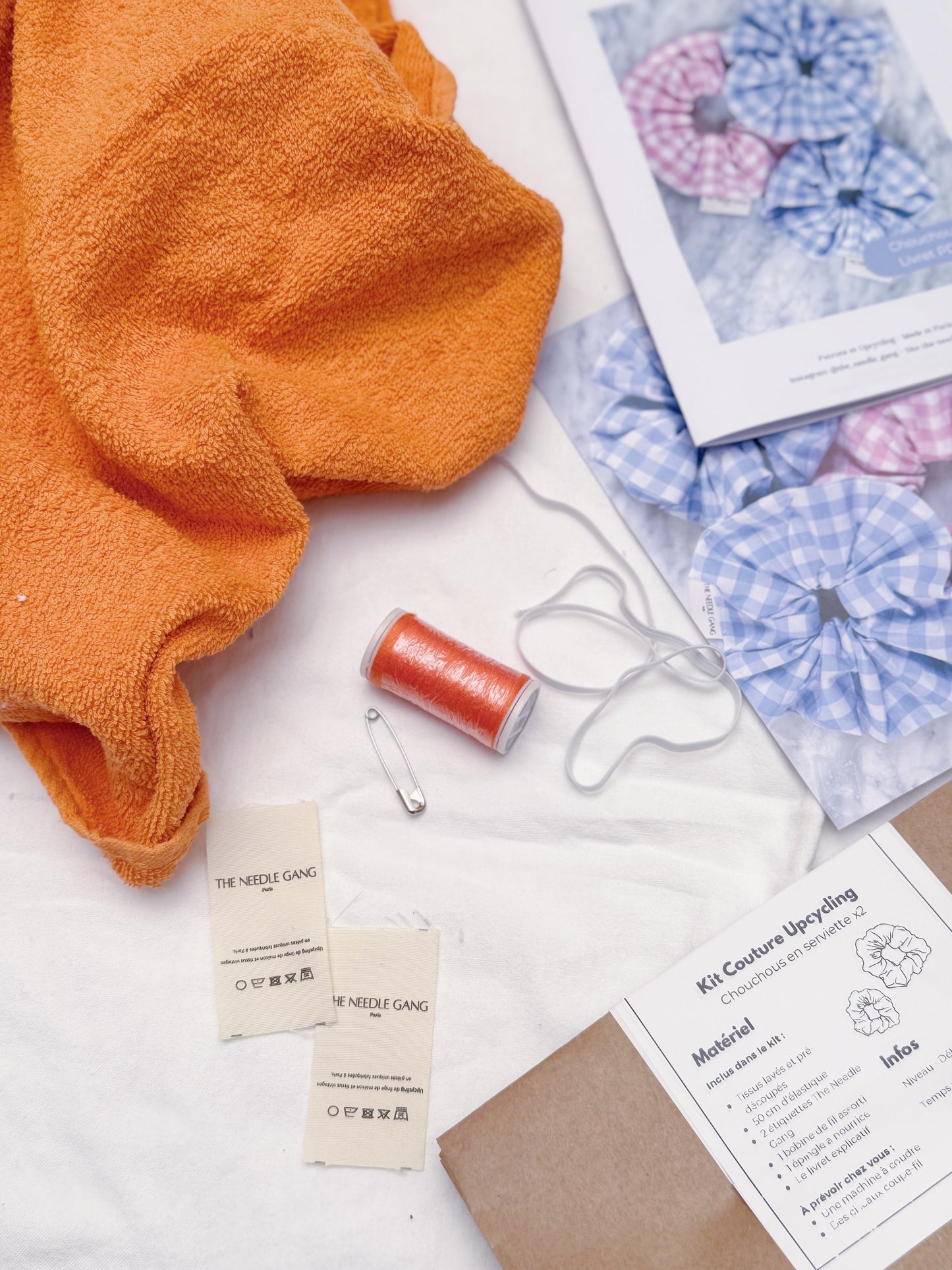 Kit couture - chouchous serviette x2