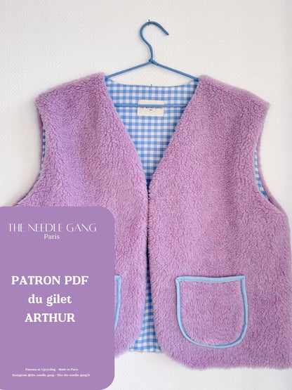 Patron du gilet ARTHUR