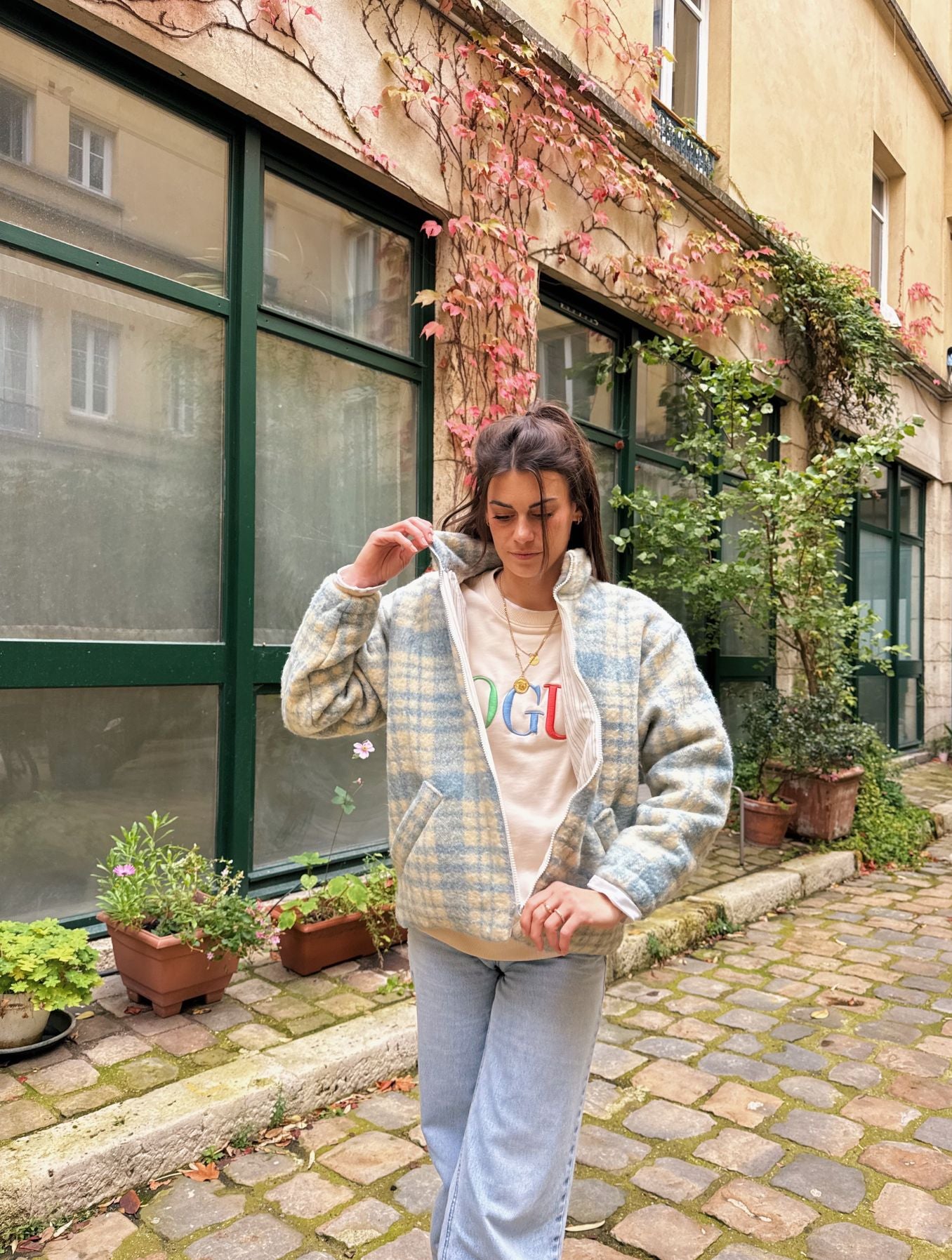 Veste Maxine - Carreaux