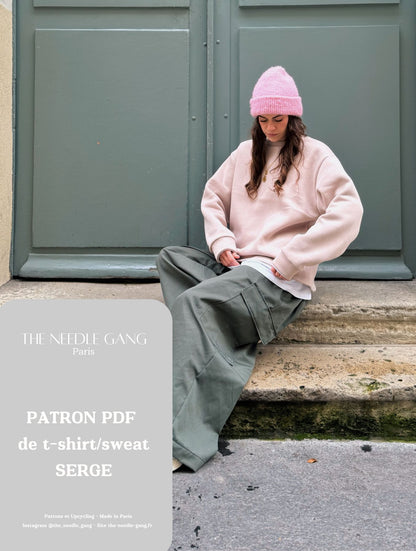 Patron du t-shirt/sweat Serge