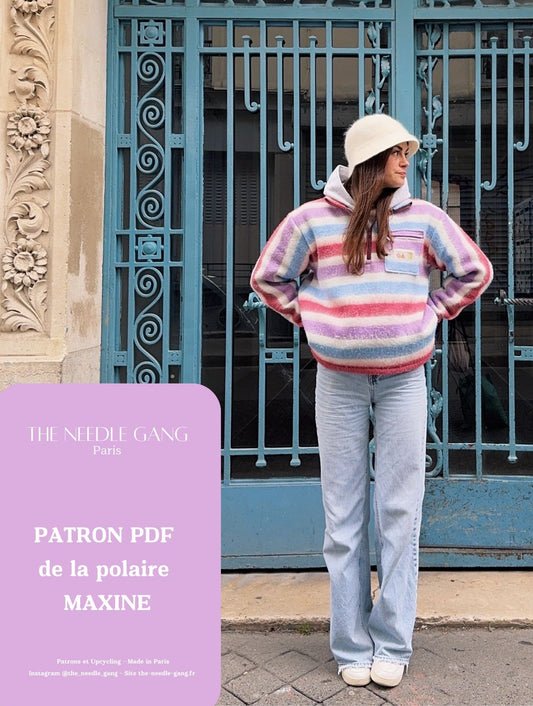 Patron de la veste polaire Maxine