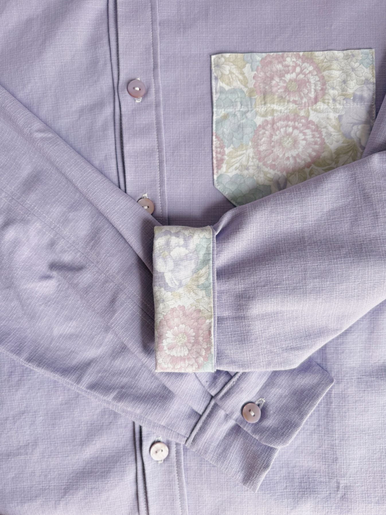 La sur-chemise mauve