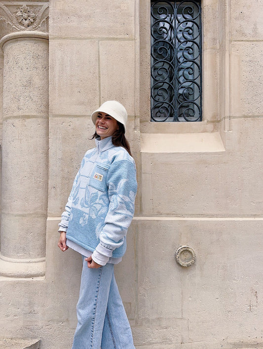 Polaire Maxine - Bleu ciel
