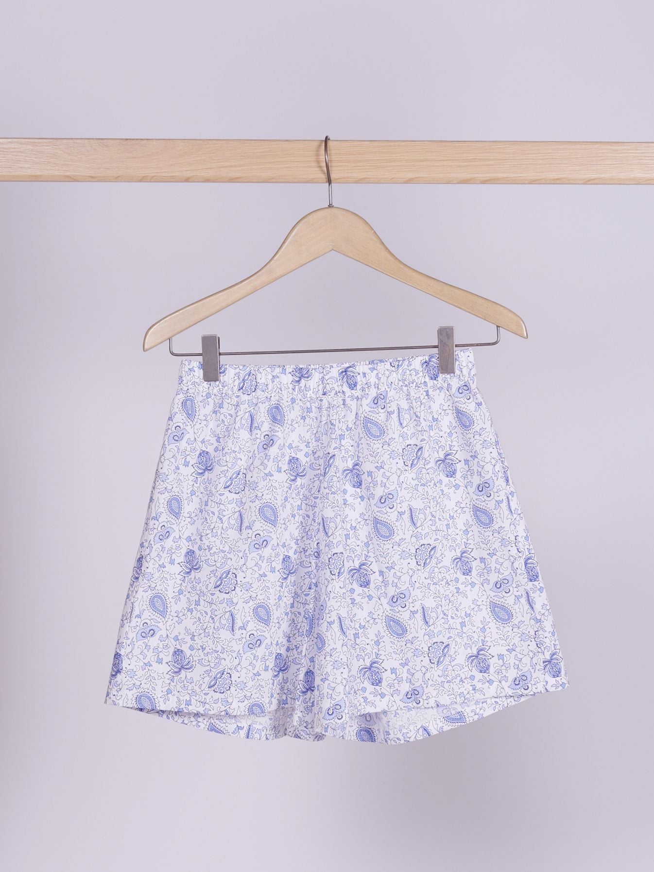 Le short - Coton motif cachemire