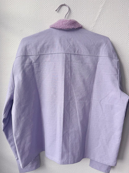 La sur-chemise mauve