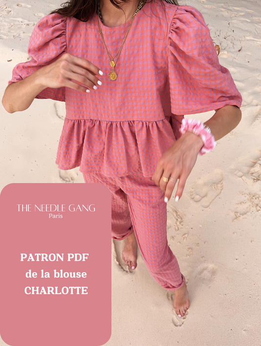 Patron de la blouse CHARLOTTE