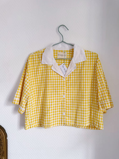 La chemise - Vichy jaune