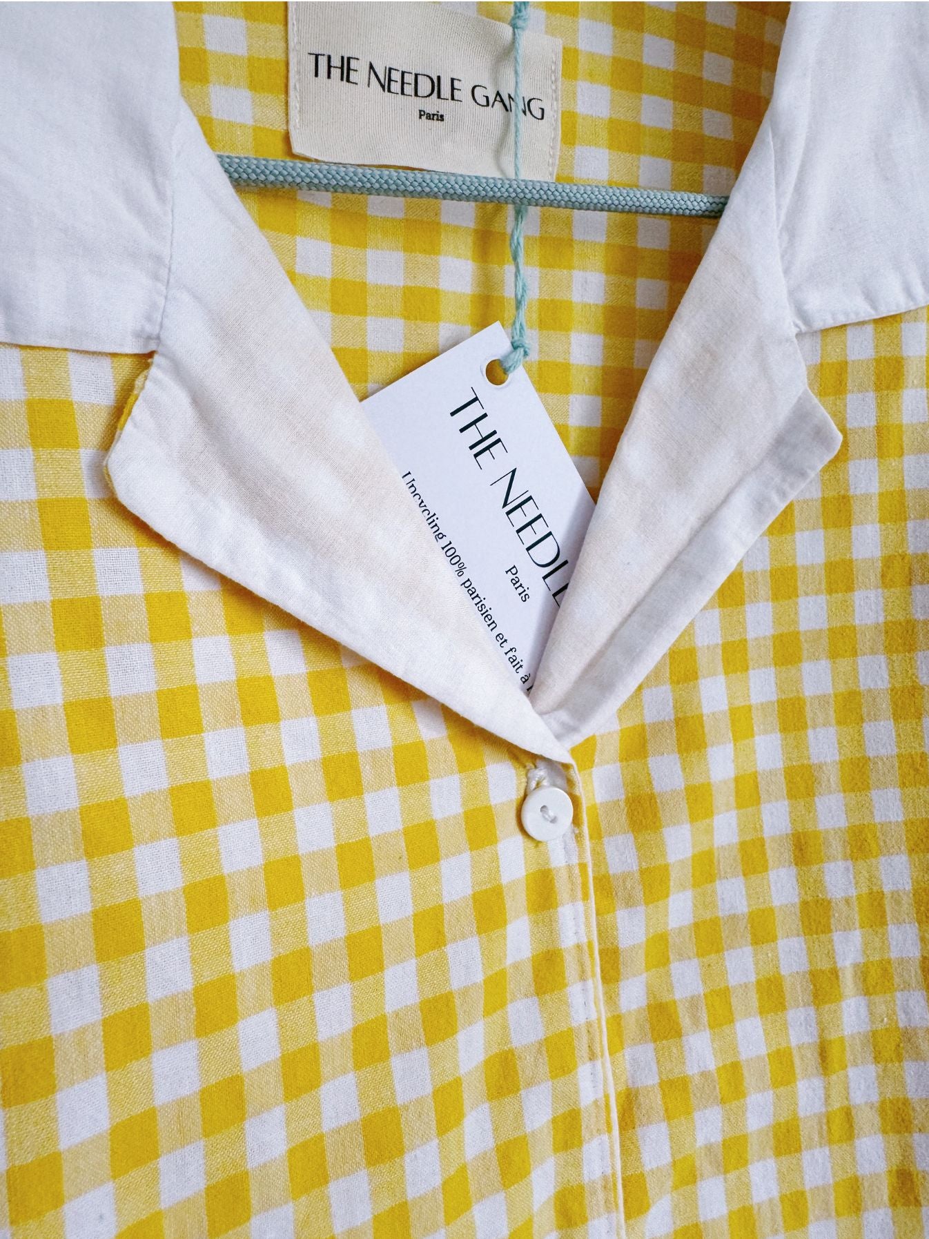 La chemise - Vichy jaune