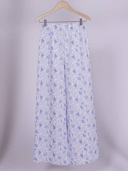 Le pantalon - Coton motif cachemire