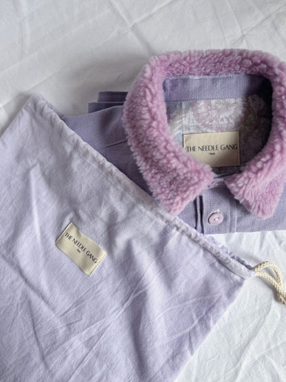 La sur-chemise mauve