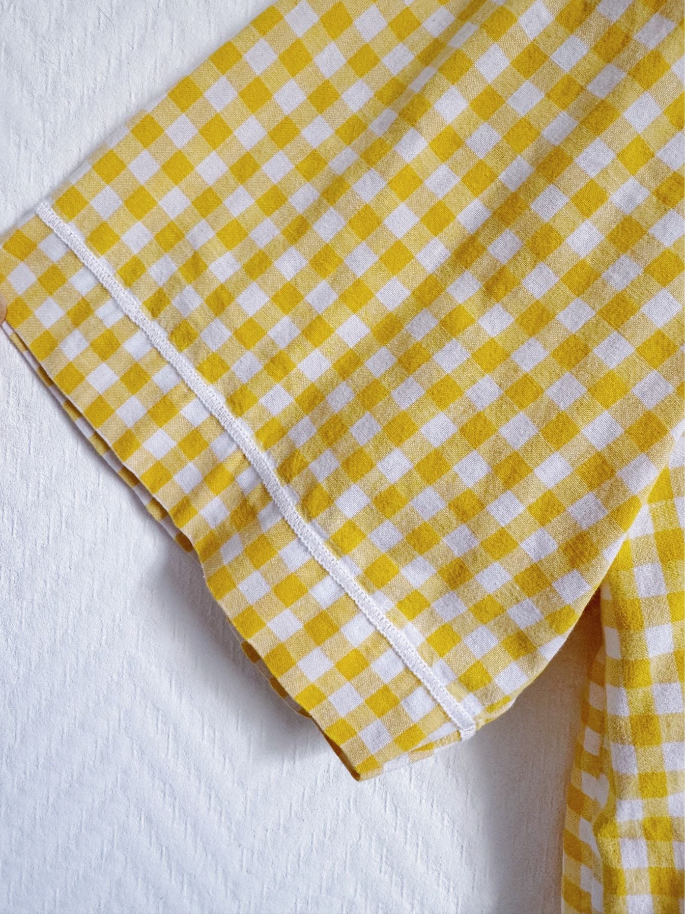 La chemise - Vichy jaune