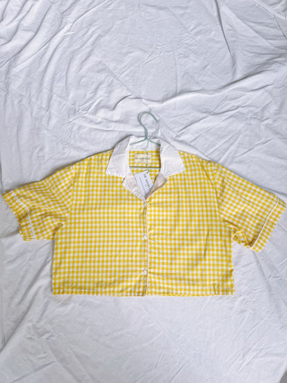 La chemise - Vichy jaune