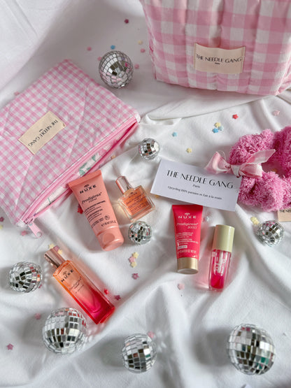 Trousse - Vichy rose