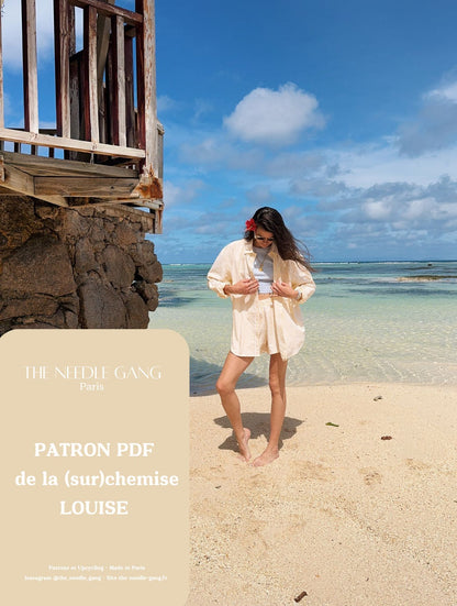 Patron de la (sur)chemise LOUISE