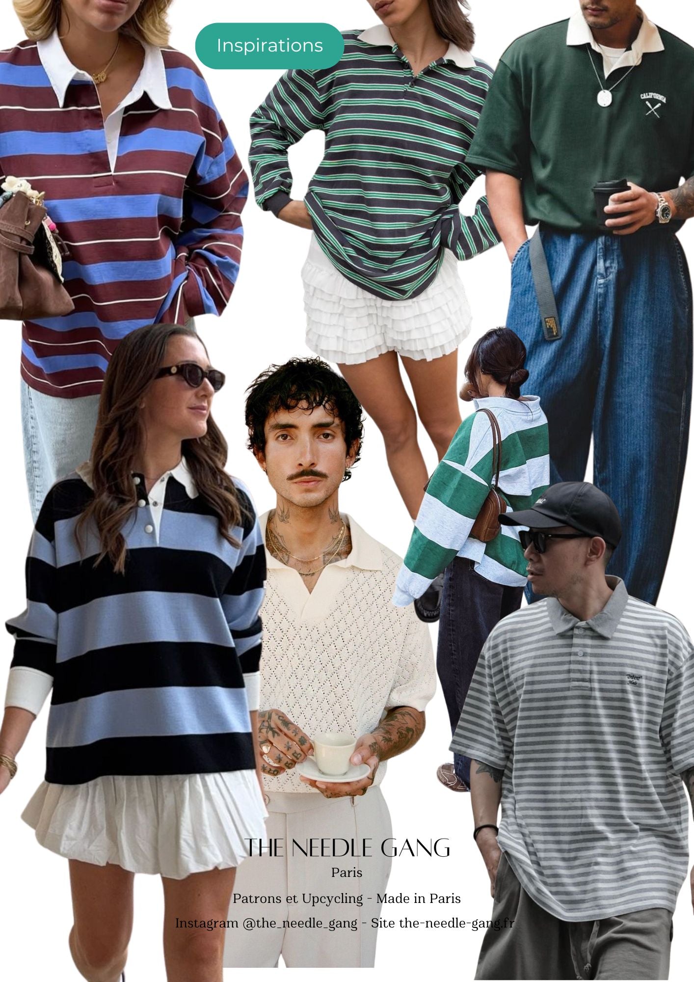 SOLENNE Polo Shirt  - PDF pattern - English version